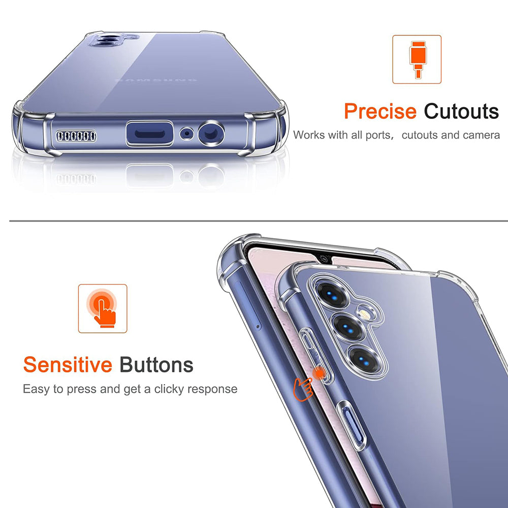 Maska za Samsung Galaxy S10+ G975, Techsuit, Shockproof Clear, Prozirna