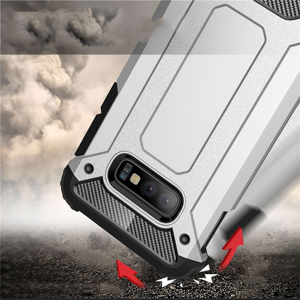 Maska za Samsung Galaxy S10e G970, Techsuit, Hybrid Armor, Crna