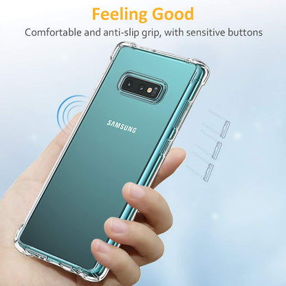 Maska za Samsung Galaxy S10e G970, Techsuit, Shockproof Clear, Prozirna