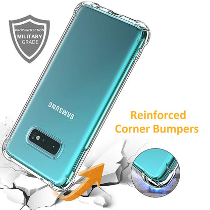 Maska za Samsung Galaxy S10e G970, Techsuit, Shockproof Clear, Prozirna