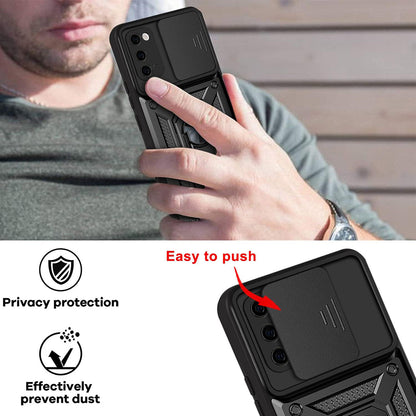 Maska za Samsung Galaxy S20 5G G981 / S20 G980, Techsuit, CamShield, Crna