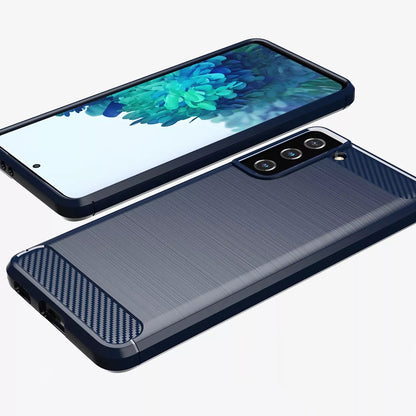 Maska za Samsung Galaxy S20 FE 2022 G781 / S20 FE 5G G781 / S20 FE G780, Techsuit, Karbon, Plava