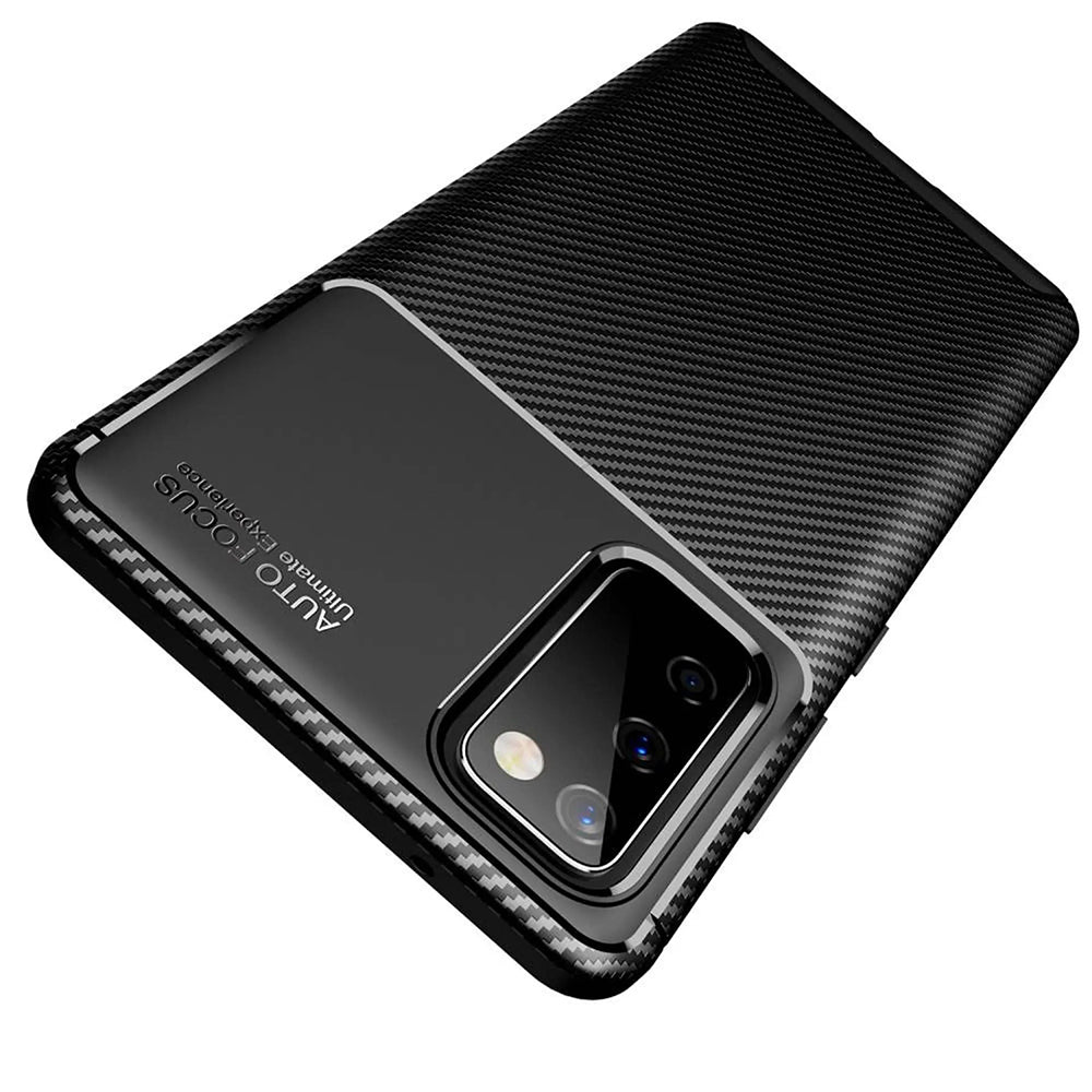 Maska za Samsung Galaxy S20 FE 2022 G781 / S20 FE 5G G781 / S20 FE G780, Techsuit, CarbonFiber, Crna