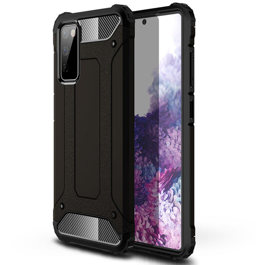 Maska za Samsung Galaxy S20 FE 2022 G781 / S20 FE 5G G781 / S20 FE G780, Techsuit, Hybrid Armor, Crna