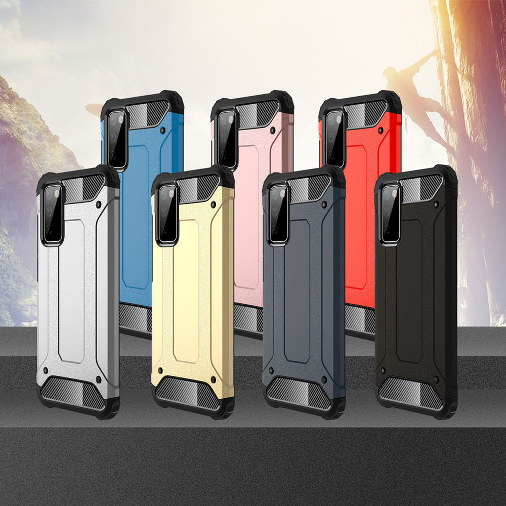 Maska za Samsung Galaxy S20 FE 2022 G781 / S20 FE 5G G781 / S20 FE G780, Techsuit, Hybrid Armor, Crna