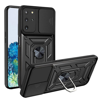 Maska za Samsung Galaxy S20+ 5G G986 / S20+ G985, Techsuit, CamShield, Crna