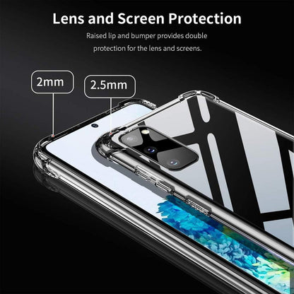 Maska za Samsung Galaxy S20+ 5G G986 / S20+ G985, Techsuit, Otporna na udarce, Prozirna
