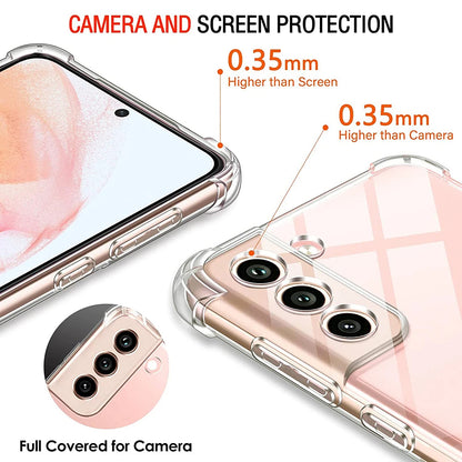 Maska za Samsung Galaxy S20+ 5G G986 / S20+ G985, Techsuit, Otporna na udarce, Prozirna