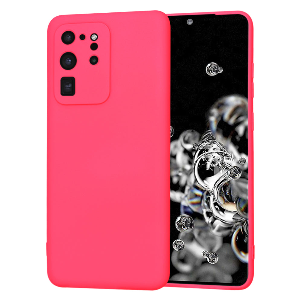 Maska za Samsung Galaxy S20 Ultra 5G G988 / S20 Ultra G988, Techsuit, SoftFlex, Tamno Roza