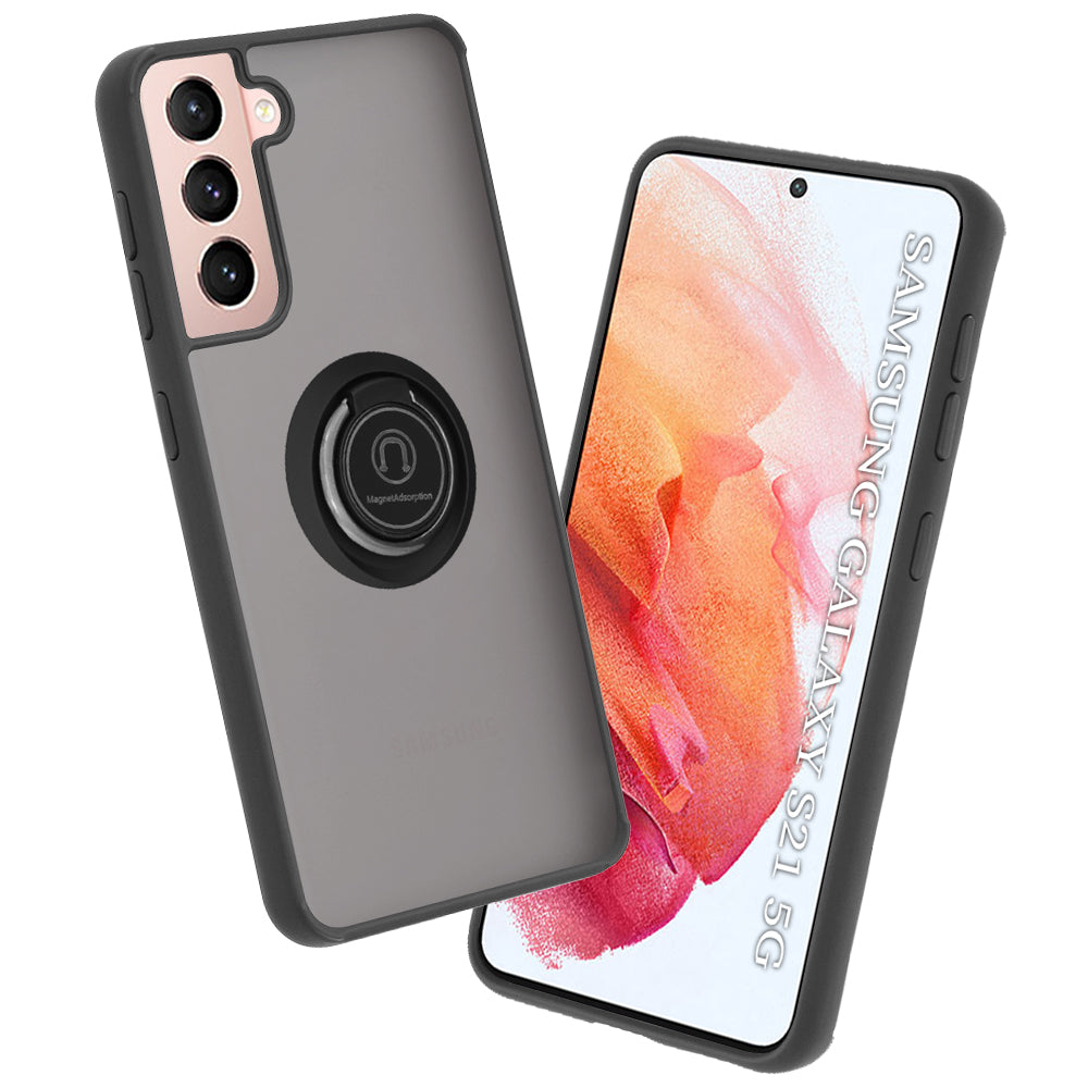 Futrola za Samsung Galaxy S21 5G G991, Techsuit, Glinth, Crna