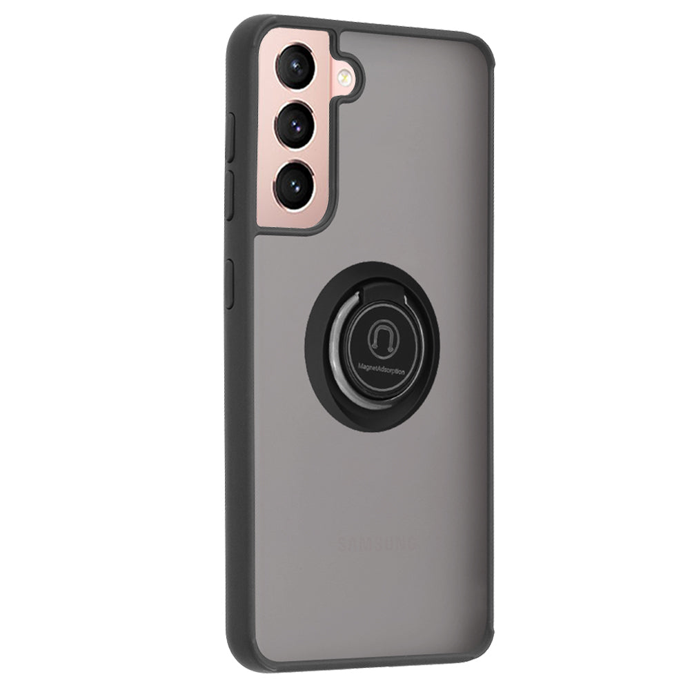 Futrola za Samsung Galaxy S21 5G G991, Techsuit, Glinth, Crna