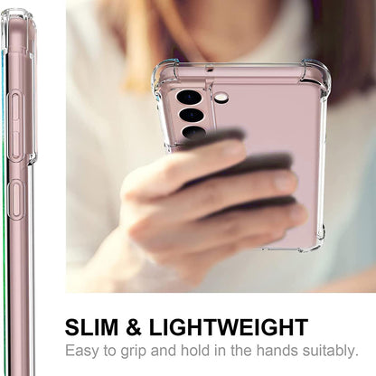 Maska za Samsung Galaxy S21 5G G991, Techsuit, Otporna na udarce, Prozirna
