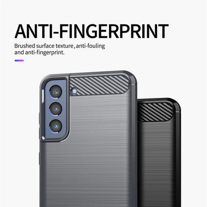 Maska za Samsung Galaxy S21 FE 5G G990, Techsuit, Karbon, Crna