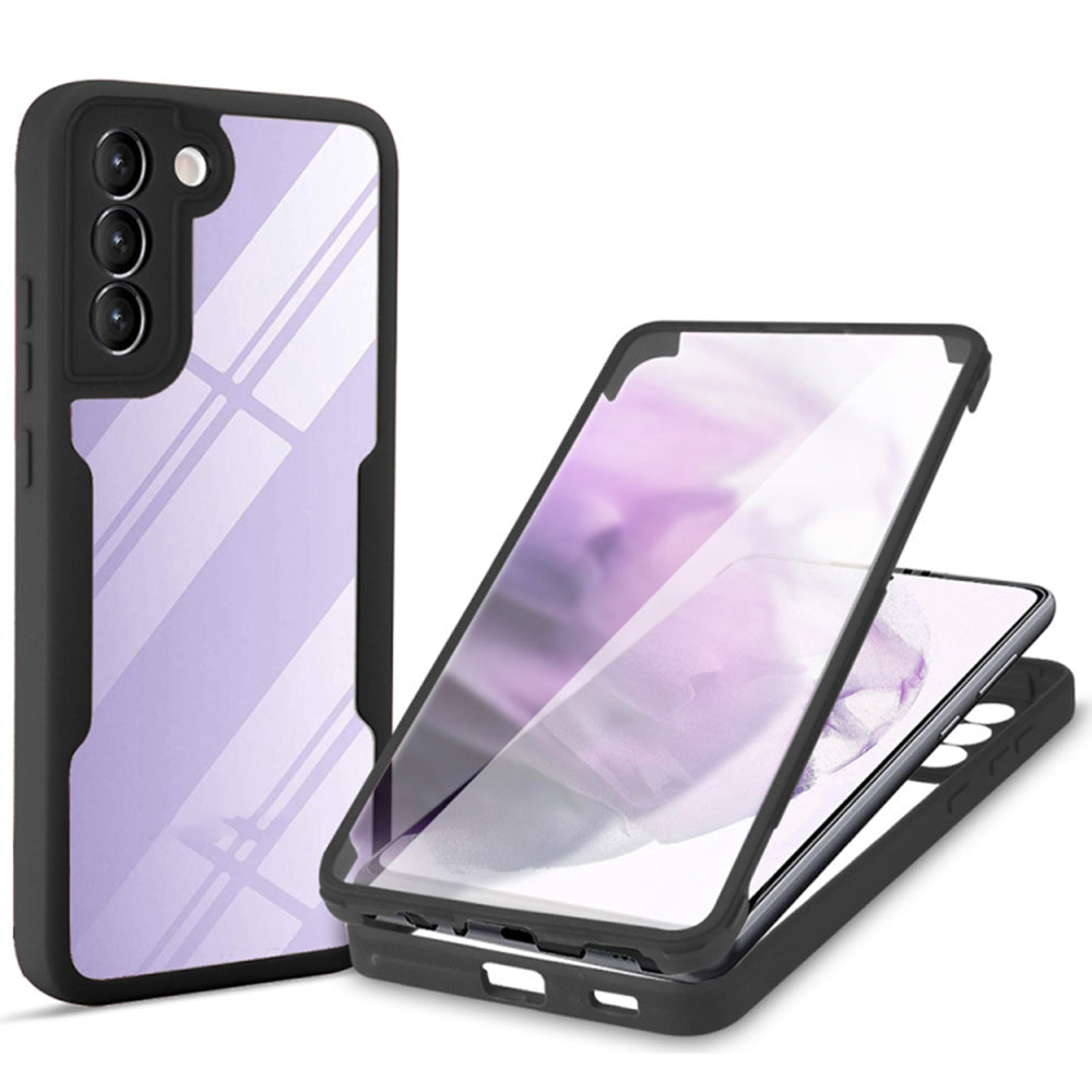 Maska za Samsung Galaxy S21 FE 5G G990, Techsuit, ColorVerse 360, Crna