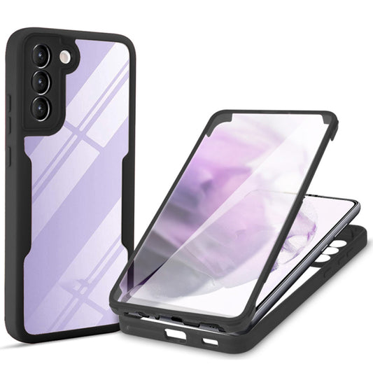 Maska za Samsung Galaxy S21 FE 5G G990, Techsuit, ColorVerse 360, Crna