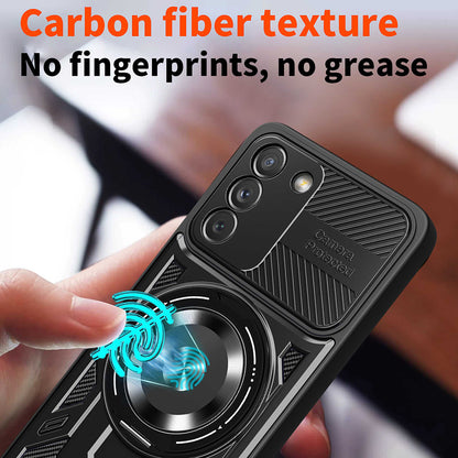 Maska za Samsung Galaxy S21 FE 5G G990, Techsuit, RuggedCam, Plava