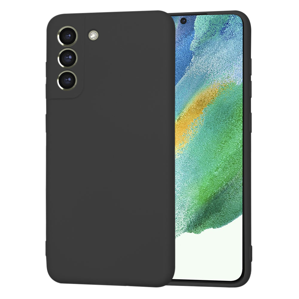 Maska za Samsung Galaxy S21 FE 5G G990, Techsuit, SoftFlex, Crna