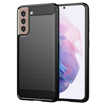 Maska za Samsung Galaxy S21+ 5G G996, Techsuit, Karbon, Crna