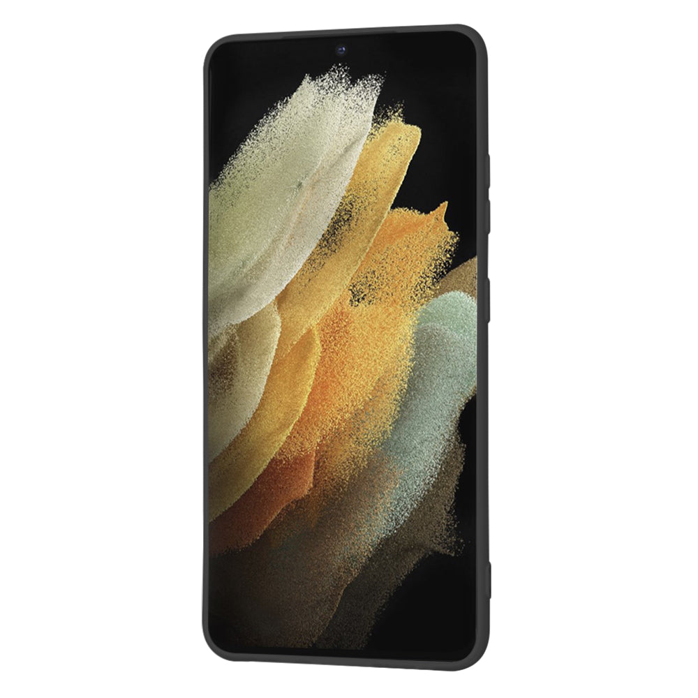 Maska za Samsung Galaxy S21 Ultra 5G G998, Techsuit, SoftFlex, Crna