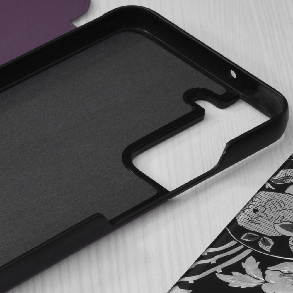 Maska za Samsung Galaxy S22 5G S901, Techsuit, eFold, Ljubičasta