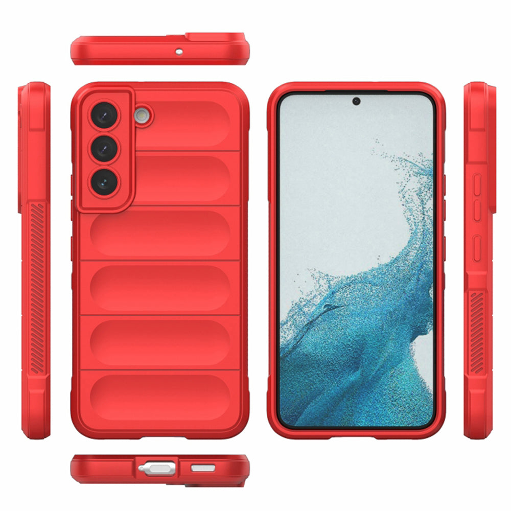 Maska za Samsung Galaxy S22 5G S901, Techsuit, Magic Shield, Crna