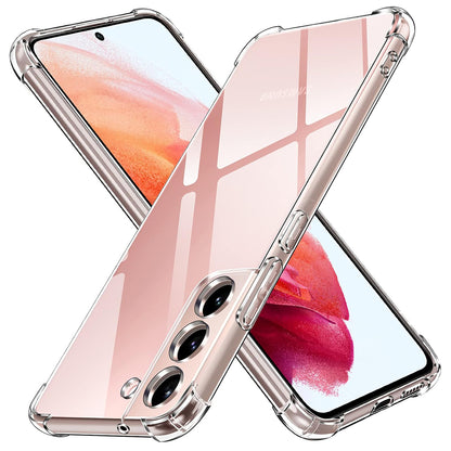 Maska za Samsung Galaxy S22 5G S901, Techsuit, Shockproof Clear, Prozirna