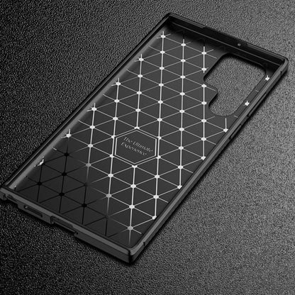 Maska za Samsung Galaxy S22 Ultra 5G S908, Techsuit, CarbonFiber, Crna