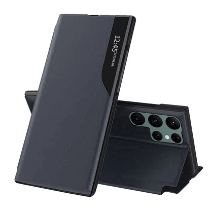 Maska za Samsung Galaxy S22 Ultra 5G S908, Techsuit, eFold, Tamno Plava