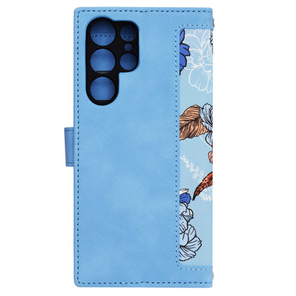 Maska za Samsung Galaxy S22 Ultra 5G S908, Techsuit, FlipCraft, Plava