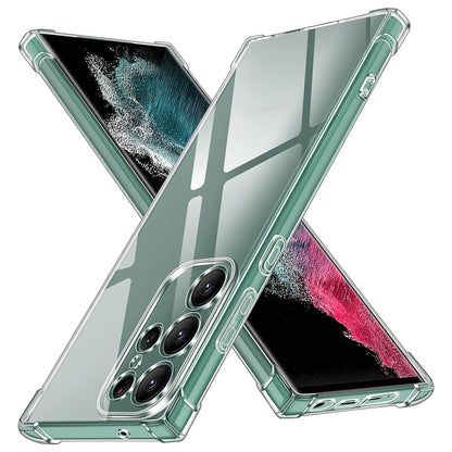 Maska za Samsung Galaxy S22 Ultra 5G S908, Techsuit, Otporna na udarce, Prozirna