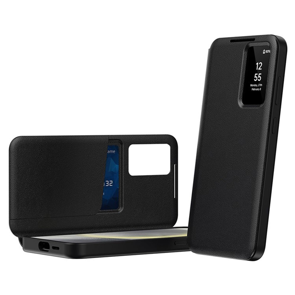 Futrola za Samsung Galaxy S22 Ultra 5G S908, Techsuit, SmartView, Crna