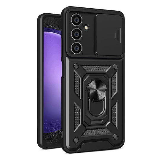 Maska za Samsung Galaxy S23 FE S711, Techsuit, CamShield, Crna