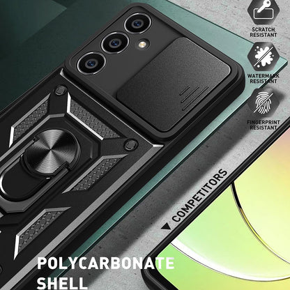 Maska za Samsung Galaxy S23 FE S711, Techsuit, CamShield, Crna