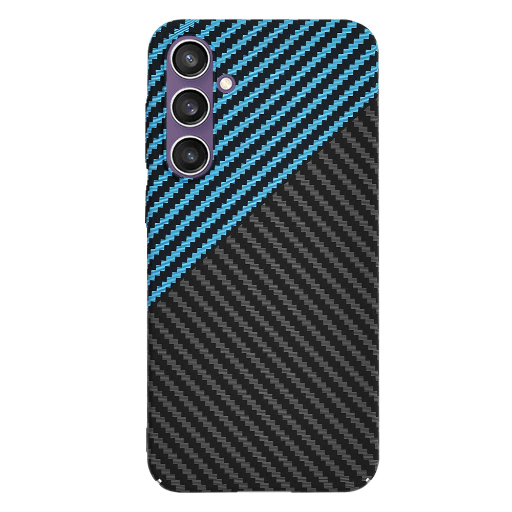 Maska za Samsung Galaxy S23 FE S711, Techsuit, Carbonite FiberShell, Crno Plava