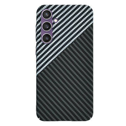 Maska za Samsung Galaxy S23 FE S711, Techsuit, Carbonite FiberShell, Crno Siva