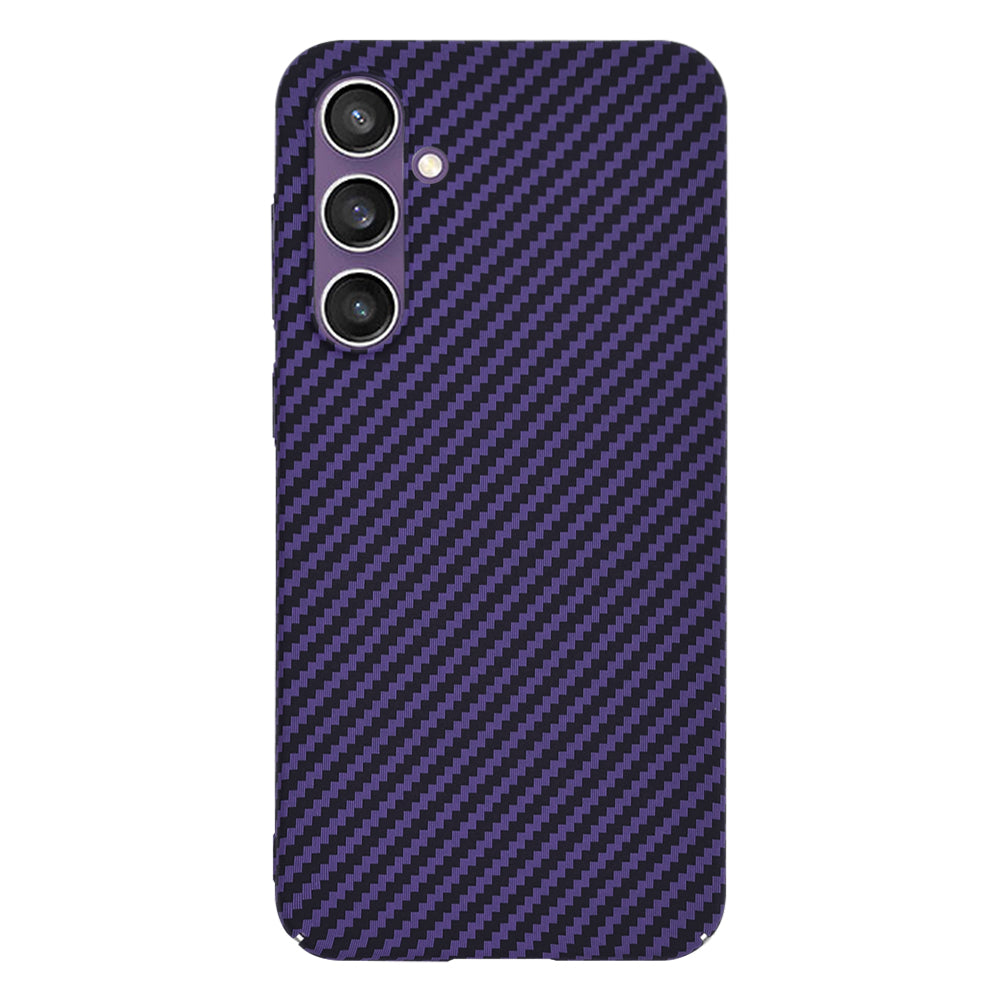 Maska za Samsung Galaxy S23 FE S711, Techsuit, Carbonite FiberShell, Ljubičasta