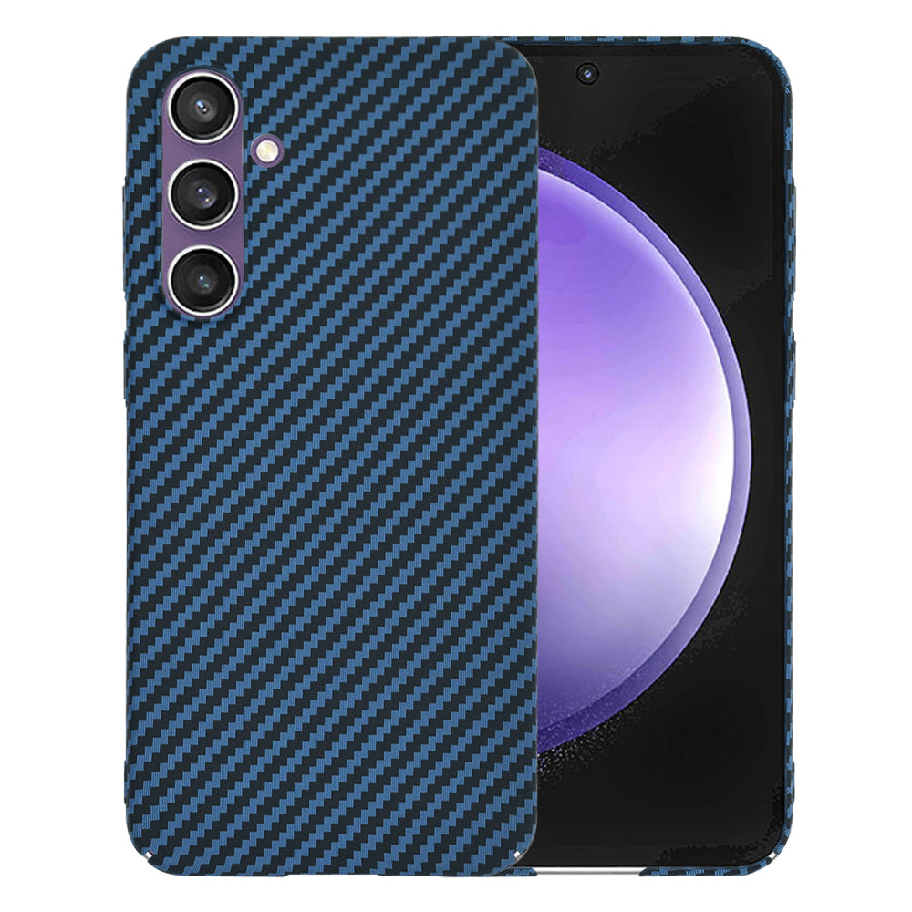 Maska za Samsung Galaxy S23 FE S711, Techsuit, Carbonite FiberShell, Tirkizna