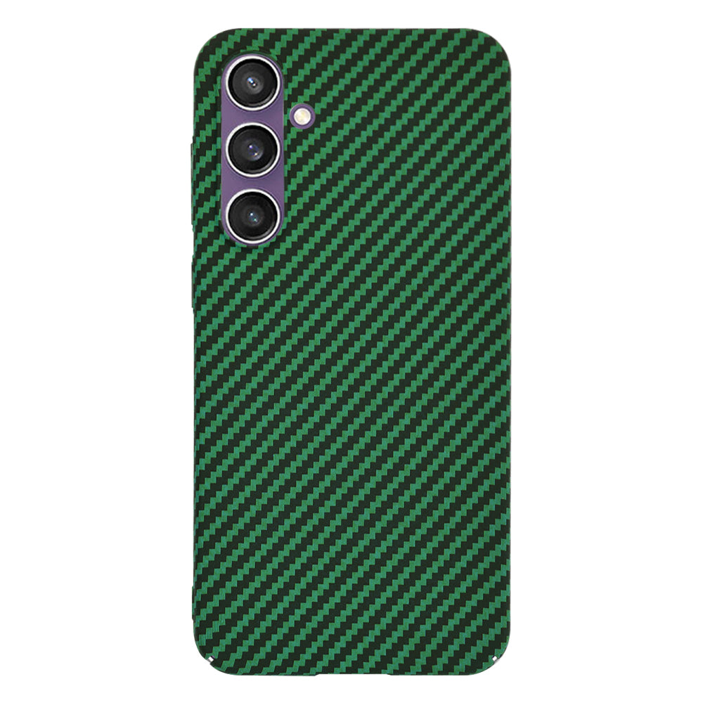 Maska za Samsung Galaxy S23 FE S711, Techsuit, Carbonite FiberShell, Zelena