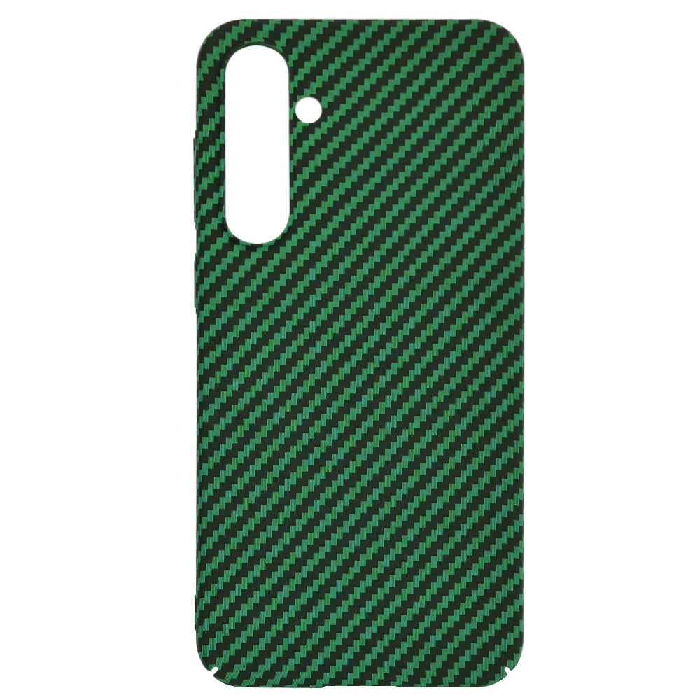 Maska za Samsung Galaxy S23 FE S711, Techsuit, Carbonite FiberShell, Zelena