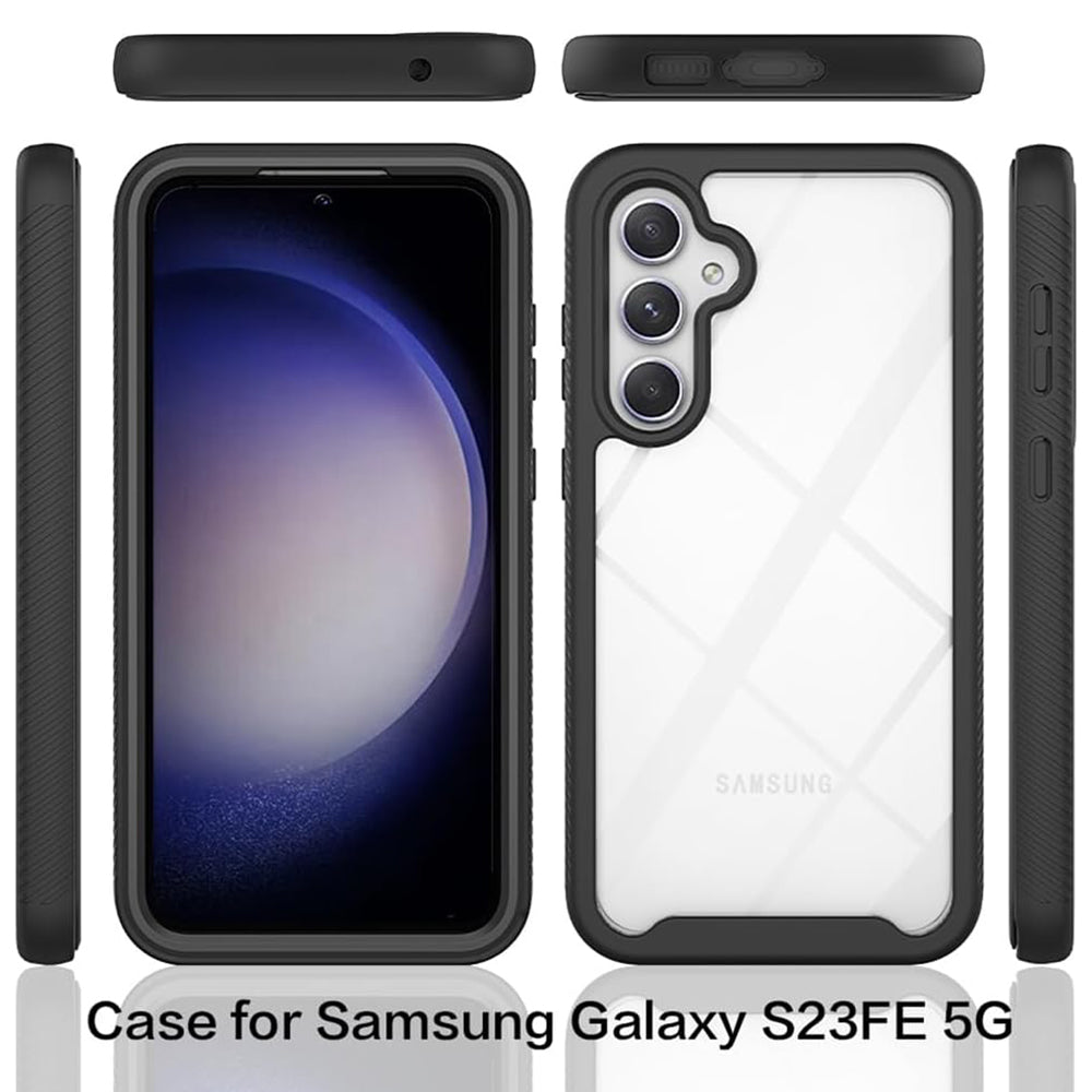Maska za Samsung Galaxy S23 FE S711, Techsuit, Defense360 Pro, Crna