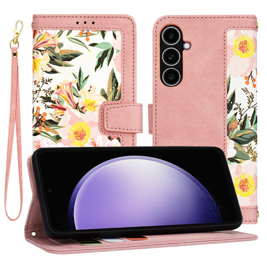 Futrola za Samsung Galaxy S23 FE S711, Techsuit, FlipCraft, Roza