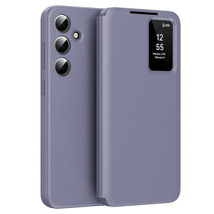 Maska za Samsung Galaxy S23 FE S711, Techsuit, SmartView, Ljubičasta