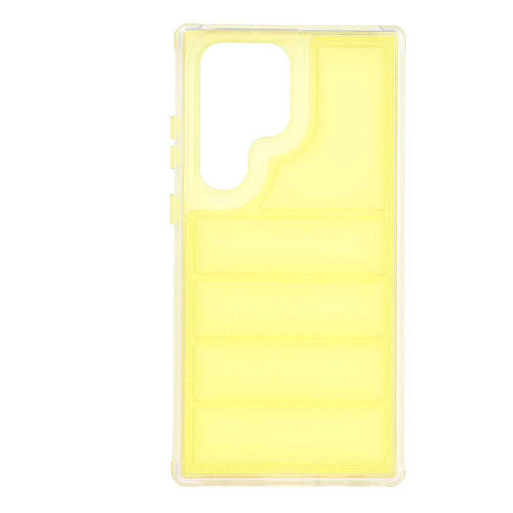Maska za Samsung Galaxy S23 FE S711, Techsuit, Wave Shield, Žuta