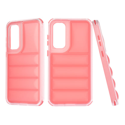 Maska za Samsung Galaxy S23 FE S711, Techsuit, Wave Shield, Crvena