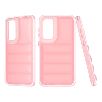 Maska za Samsung Galaxy S23 FE S711, Techsuit, Wave Shield, Roza