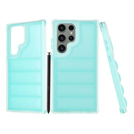 Maska za Samsung Galaxy S23 FE S711, Techsuit, Wave Shield, Tirkizna