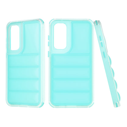 Maska za Samsung Galaxy S23 FE S711, Techsuit, Wave Shield, Tirkizna