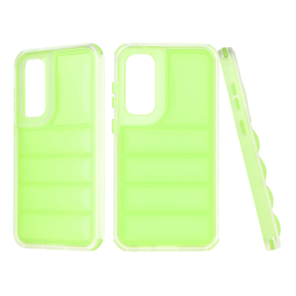 Maska za Samsung Galaxy S23 FE S711, Techsuit, Wave Shield, Zelena