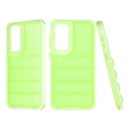 Maska za Samsung Galaxy S23 FE S711, Techsuit, Wave Shield, Zelena
