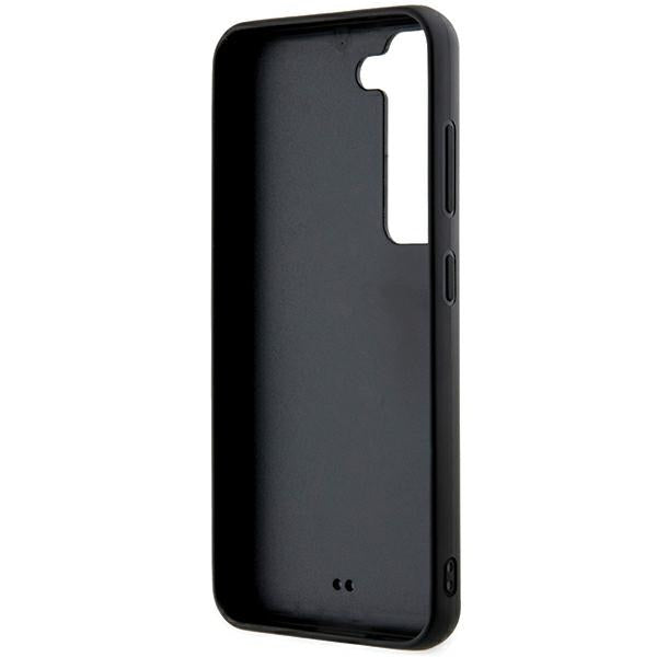 Futrola za Samsung Galaxy S23+ S916, Karl Lagerfeld, 3D Rubber Glitter Logo, Crna